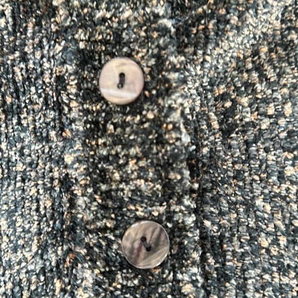 525 America cropped Full Button Cardigan Sweater P/S - Picture 4 of 7